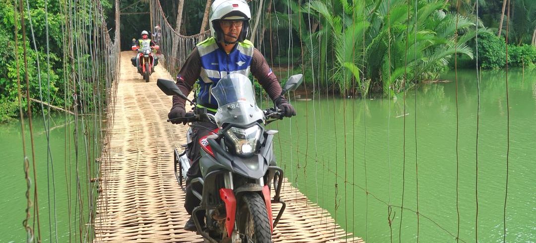 Smiling West Java Famtrip Malaysian Biker